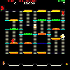 Burger Time Arcade Game